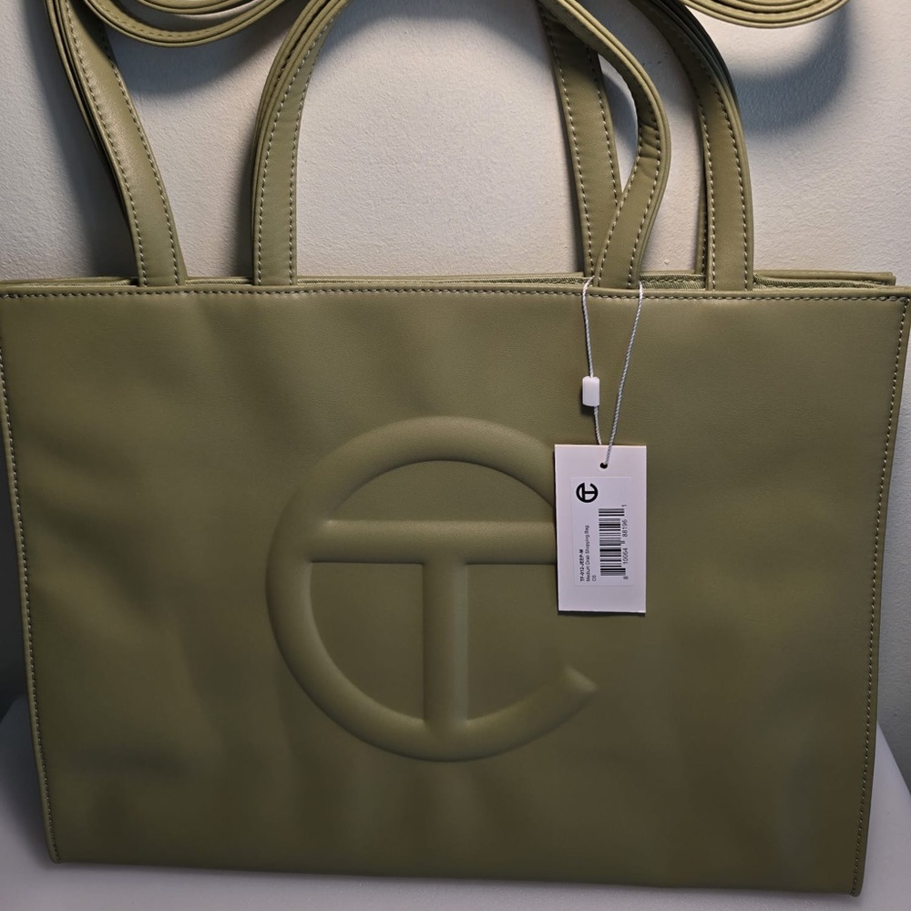 Telfar Medium Shopping Bag Drab